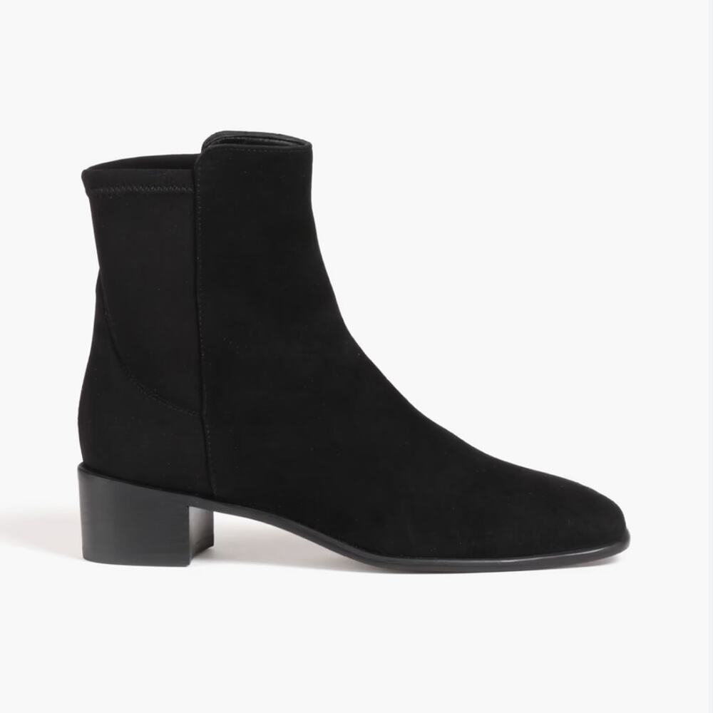 Stuart Weitzman Easyon Reserve suede and neoprene ankle boots Size 5